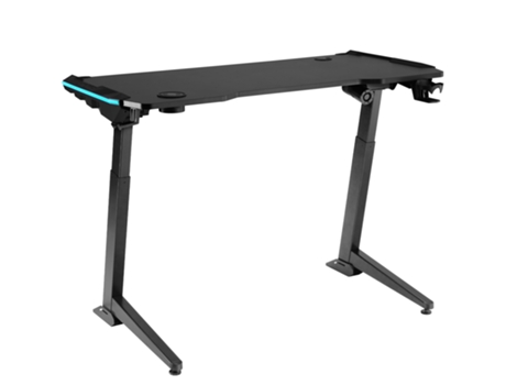 Mesa De Oficina Eléctrica Y Regulable En Altura Hemingway TECTAKE (Negro - Conglomerado - 67,2 X 130 X 121 cm)