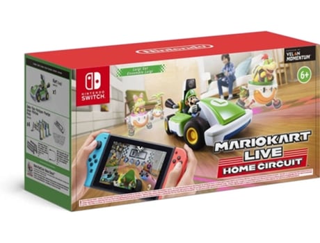 Juego Nintendo Switch Mario Kart Live: Home Circuit - Luigi (Carreras - M6)