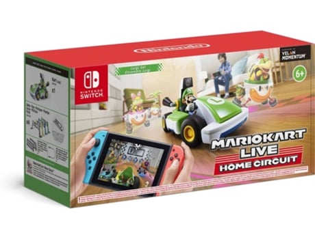 Juego Nintendo Switch Mario Kart Live: Home Circuit - Luigi (Carreras - M6)