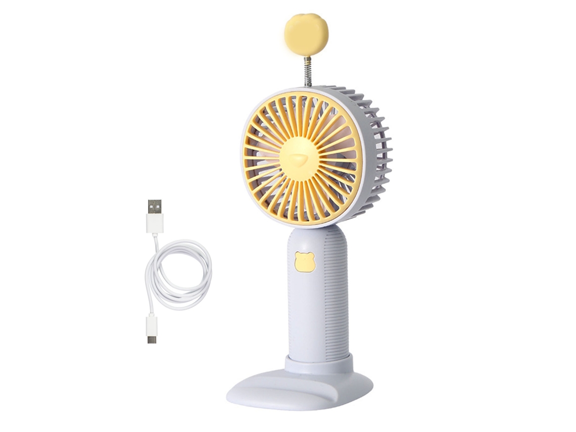 Ventilador eléctrico para chimenea con 4 aspas doradas