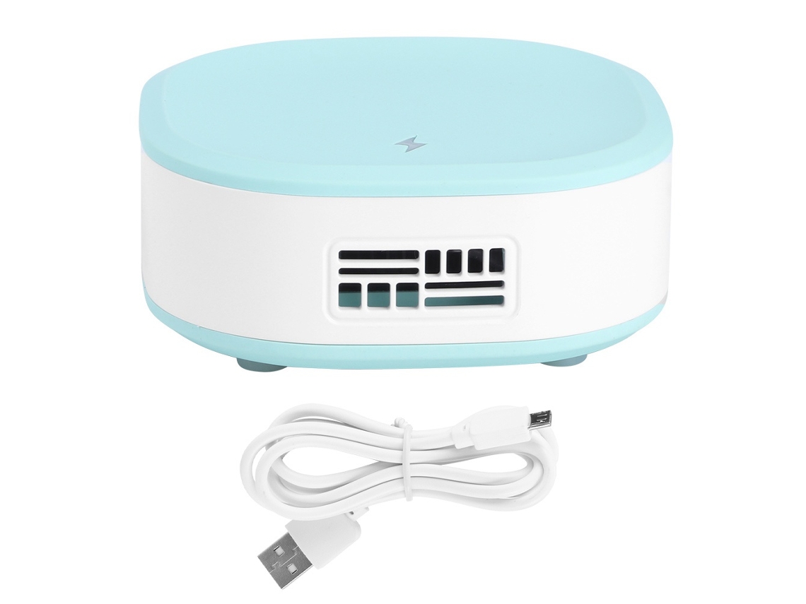 Mini Purificador De Aire Portátil Para Coche, Filtración De Iones Negativos, Purificación Del Aire Y Eliminación De Formaldehído (azul)