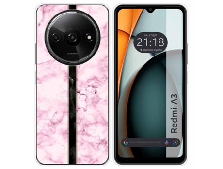 Funda para Xiaomi Redmi A3 TUMUNDOSMARTPHONE Silicona Multicolor