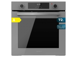 Cecotec Horno Multifunción Integrable 60cm Bolero Hexa M226000 Glass Grey A. 2800w, 72l, 7 Funciones, Modo Grill