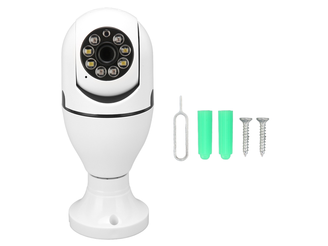 Cámara de seguridad wifi (cámara de visión nocturna a color de 1080p)