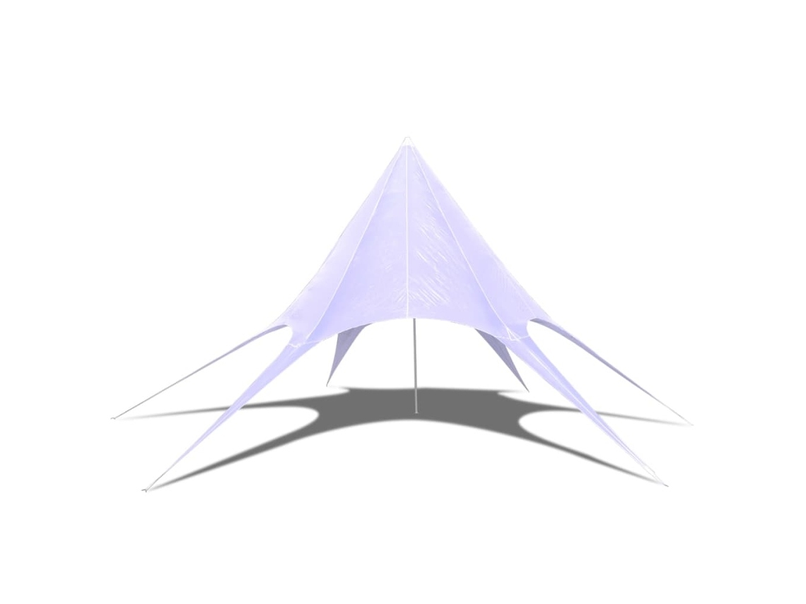 Carpa Jardín VIDAXL Blanco Tela (14 m)