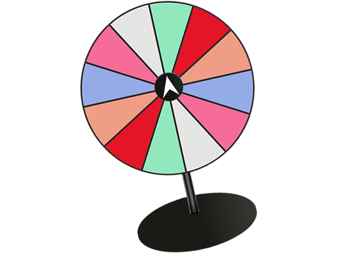Juego de mesa giratoria SFUSHOS con ruleta