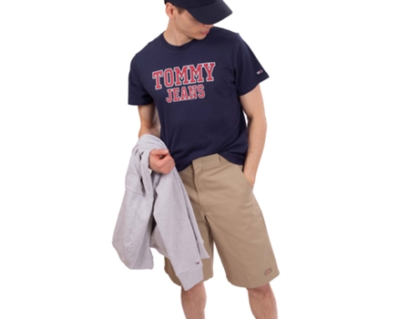 Camiseta de Hombre TOMMY JEANS Azul (S)