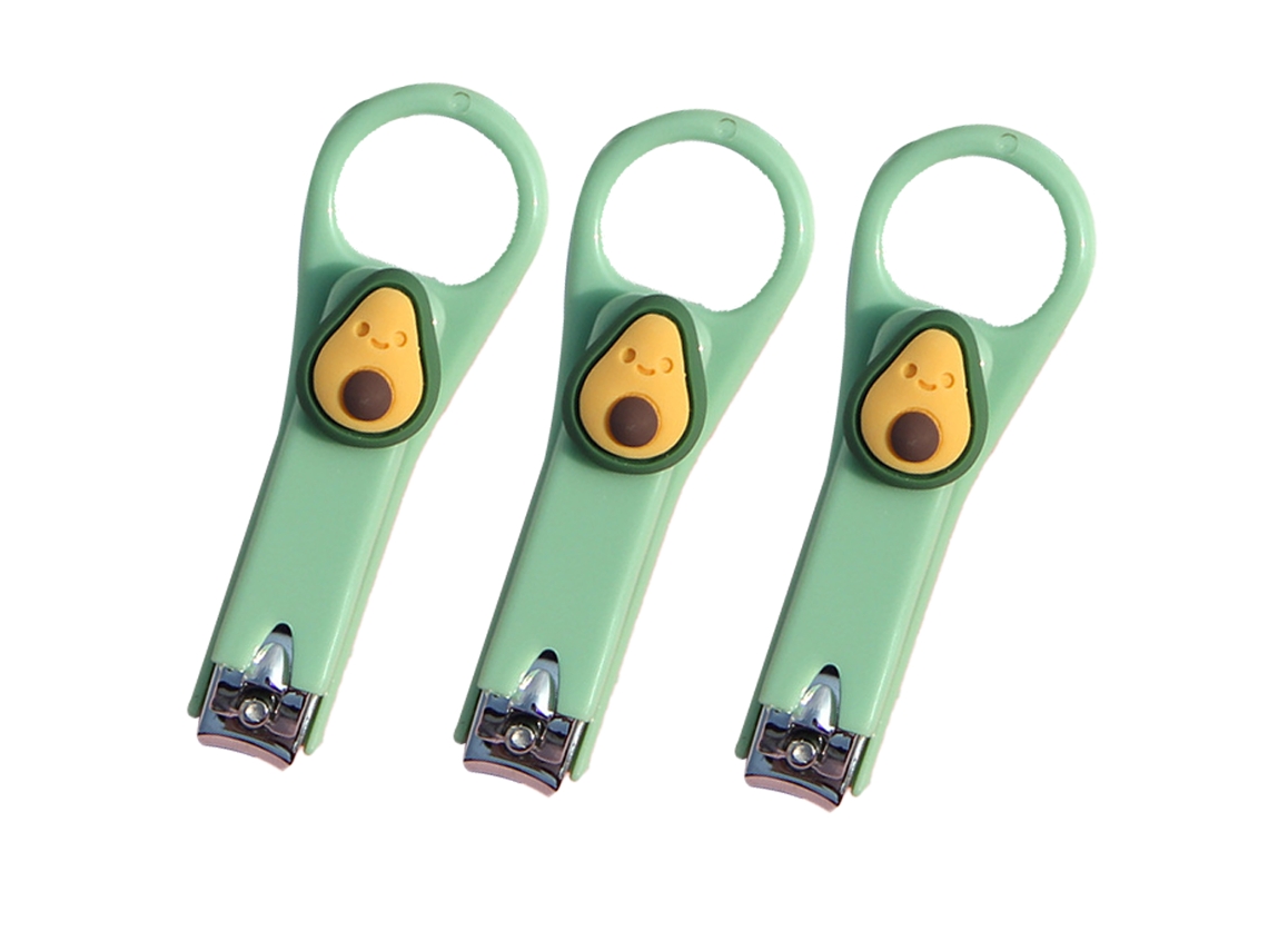 Tijeras para uñas: tijeras portátiles creativas y resistentes para niños y adultos KOFIHETY