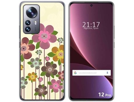 Carcasa para Xiaomi 12 Pro 5G TUMUNDOSMARTPHONE Dibujos Primavera En Flor Multicolor