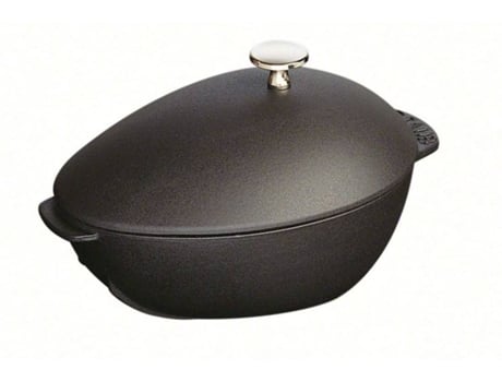 Cacerola STAUB (Negro - Hierro Fundido - 25 cm)