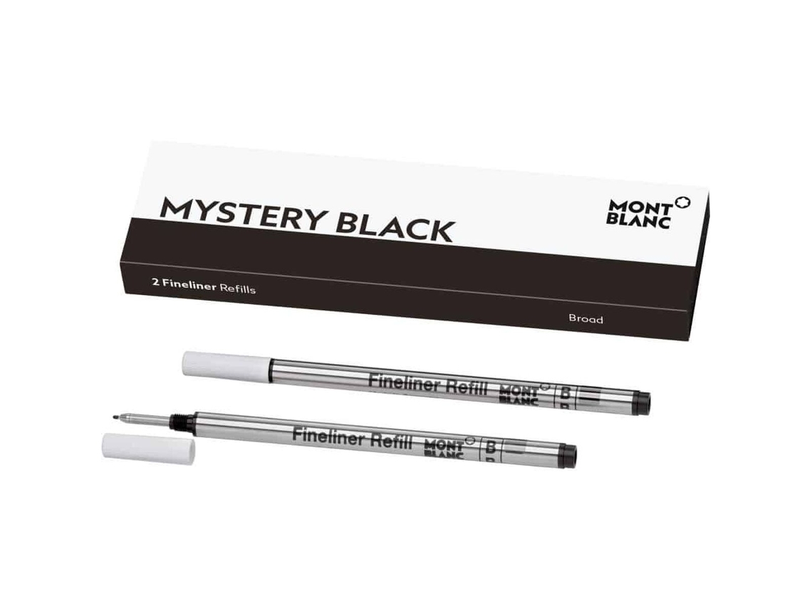Recambio MONTBLANC 128247 Negro (2 Unidades)
