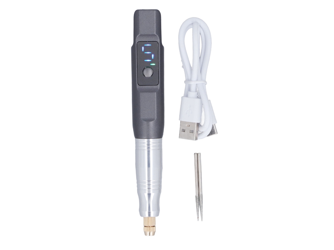 Lápiz De Grabado Eléctrico Recargable, 5 Velocidades, 10000-30000 Rpm, Herramienta De Pulido Portátil.