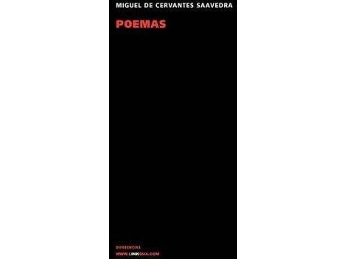 Libro Poemas de Miguel de Cervantes Saavedra (Español)