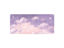 Mouse Pad Gamer Grande 800x300x3mm Com Padrão De Paisagem Cartoons E Base De Borracha Anti-deslizante