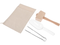 Juego De Utensilios Para Servir Hielo Picado Y Hielo Seco, Paquete De Algodón