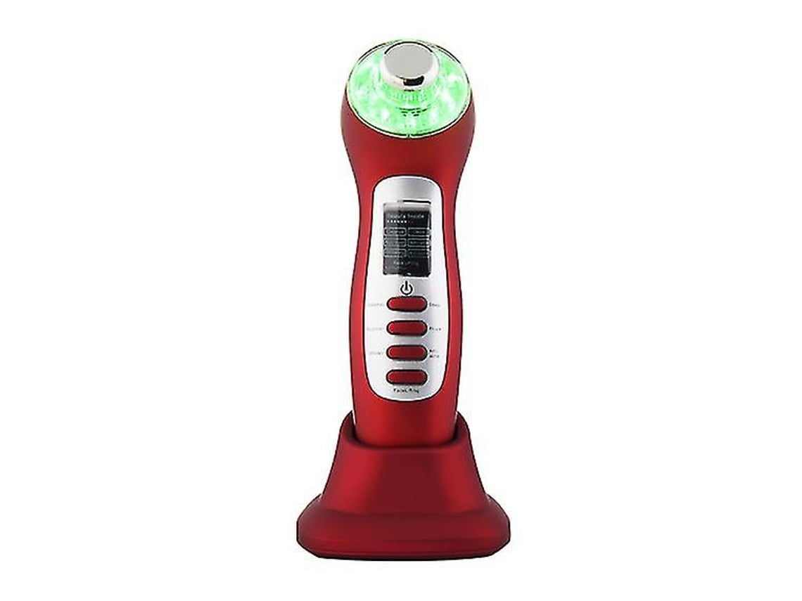 Masajeador facial 7 en 1 Yunzii, Sonic Photon Care Facial Lift con LED rojo