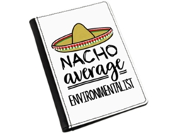 Portapasaportes ecologista, tamaño mediano, base de regalo, Nacho