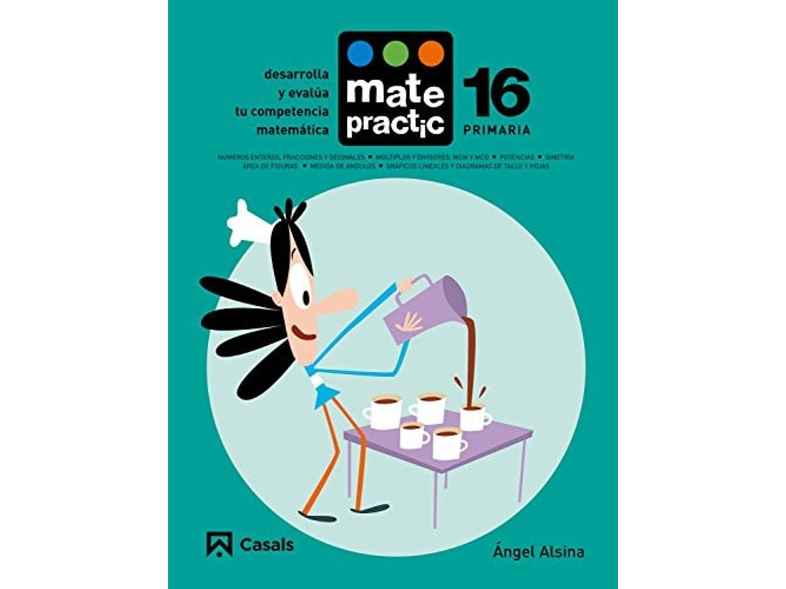 Libro Cuaderno Matepractic 16 Primaria de Àngel Alsina Pastells (Español)