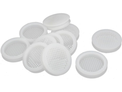 Aberturas De Ventilación Redondas De Malla Perforada De Plástico Para Armarios De Muebles.