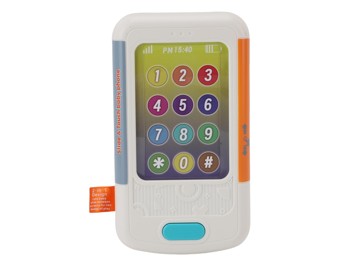 Teléfono Móvil De Juguete Para Bebés Con Sonido, Pantalla Táctil, Luz E Historias Musicales Educativas.