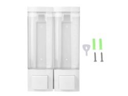 Dispensador manual de jabón líquido, champú y gel de ducha para baño Rosewell de pared