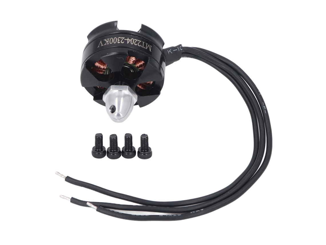 Motor Brushless Mt2204 2300kv Para Quadcopter 180 210 250 Eixo M5x12mm Aço Liga