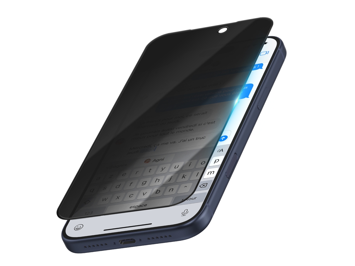 Protector De Pantalla Para Iphone 17 Pro Anti-espía De Vidrio Templado 5d