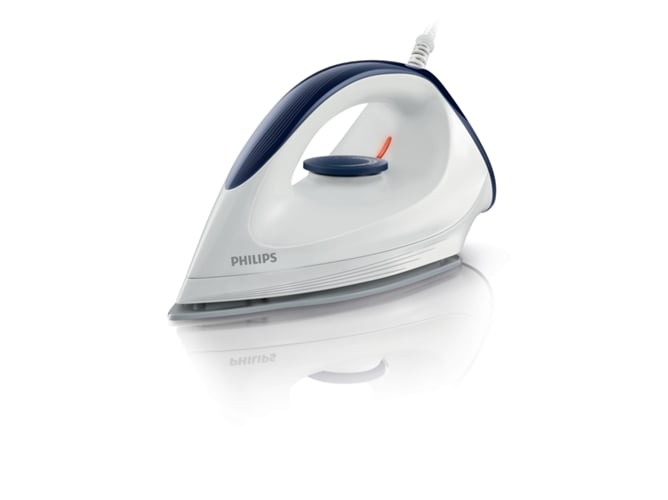 Plancha de Vapor a Seco PHILIPS GC160/02 (1200 W - Base: DynaGlide)