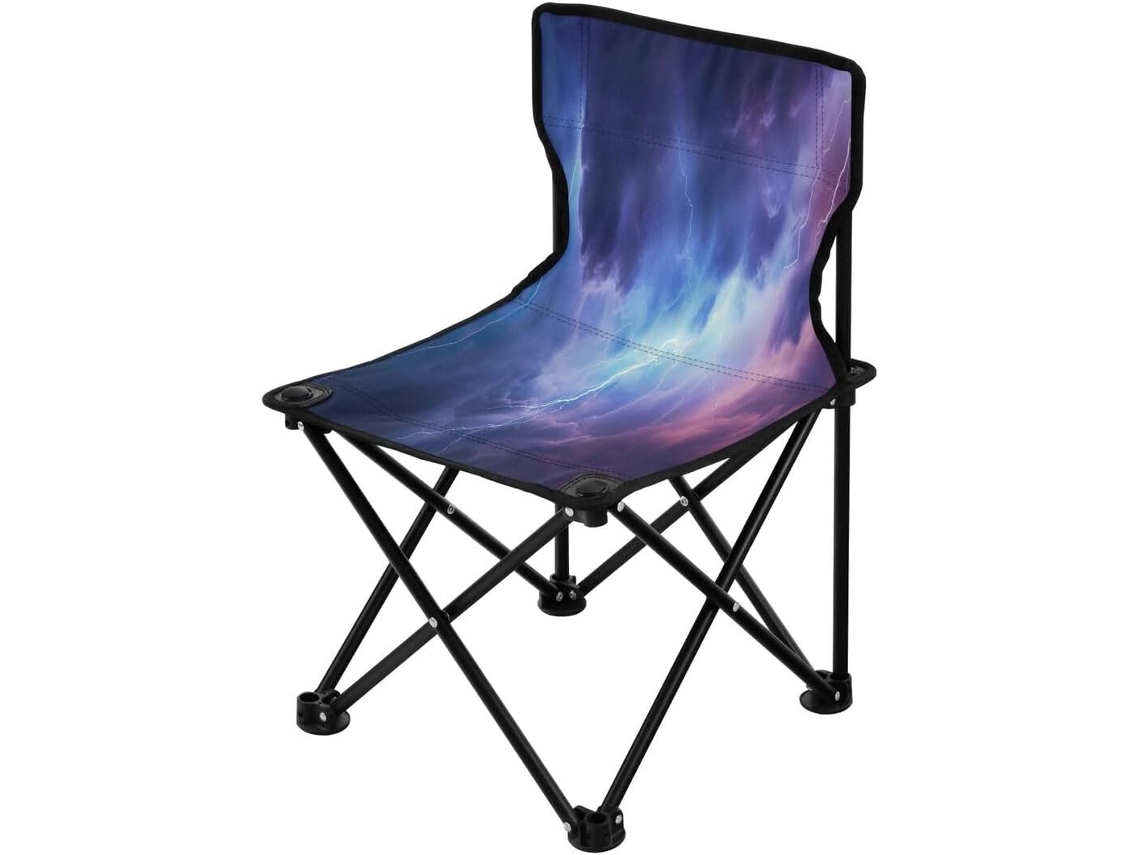 Silla Plegable De Camping Para Resistente Duradera Portátil Fácil Instalar