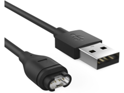 Cargador USB para Garmin Vivoactive 3/Vivoactive 4/Vivoactive 4s/Vivoactive 3 Music Black Hexinyigjly