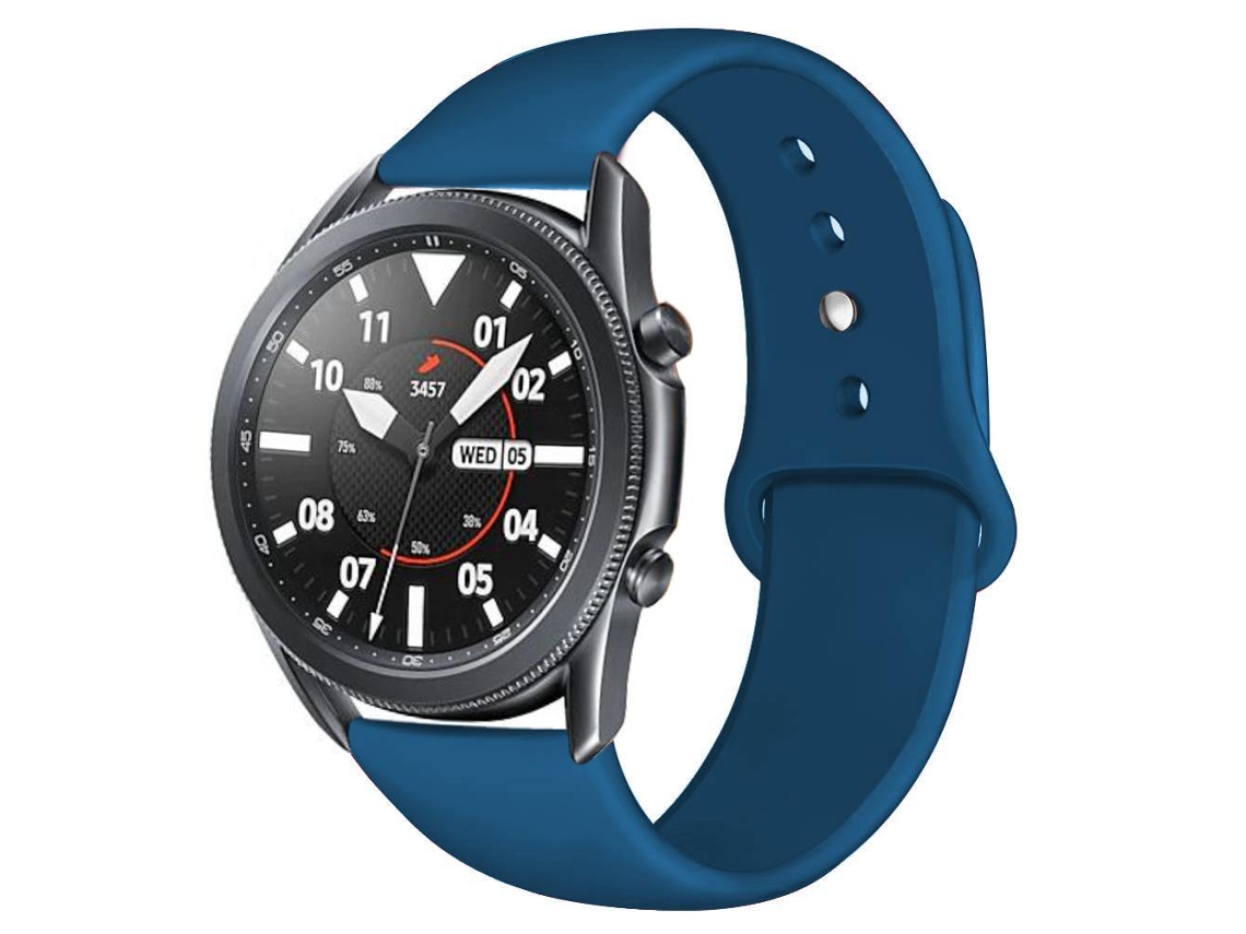 Correa Silicona Líquida para Fossil gen 6 Azul