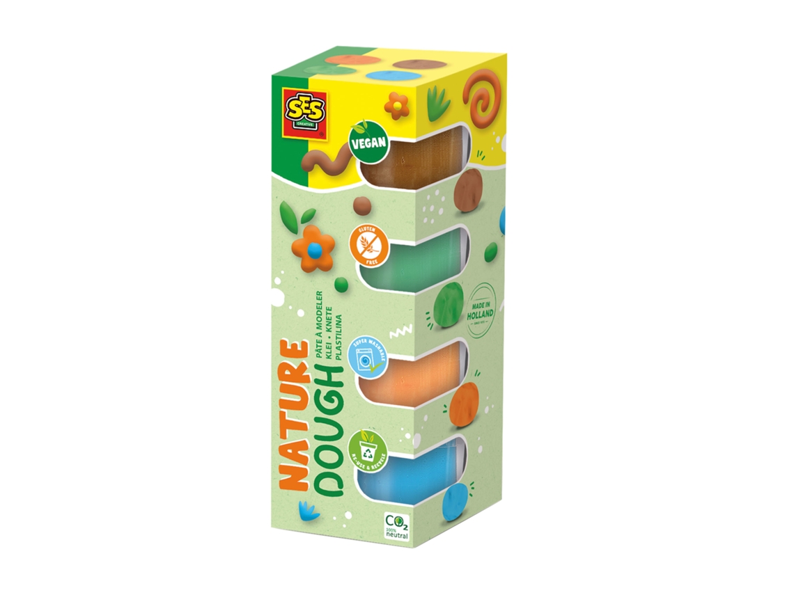 Plastilina SES Feel Good Nature 4X90G Masa 00513