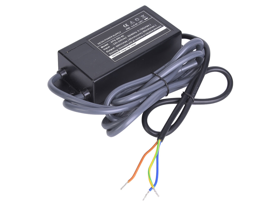 Omni-transformador Electrónico Para Luz Neón 0.9kv 80ma Fuente De Alimentación Neon Sign