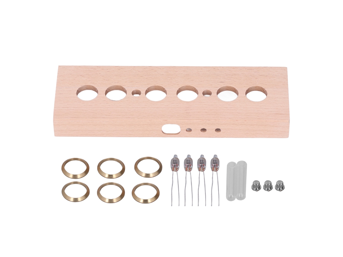 Kit de reparación y accesorios para relojes de tubo luminoso IN14 DIY con anillo de latón.