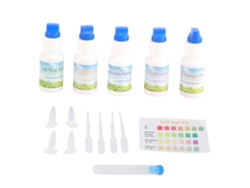 Kit De Análisis De Suelo Para Agricultura Y Jardinería Con Medición De Ph, Nitrógeno, Fósforo Y Potasio.
