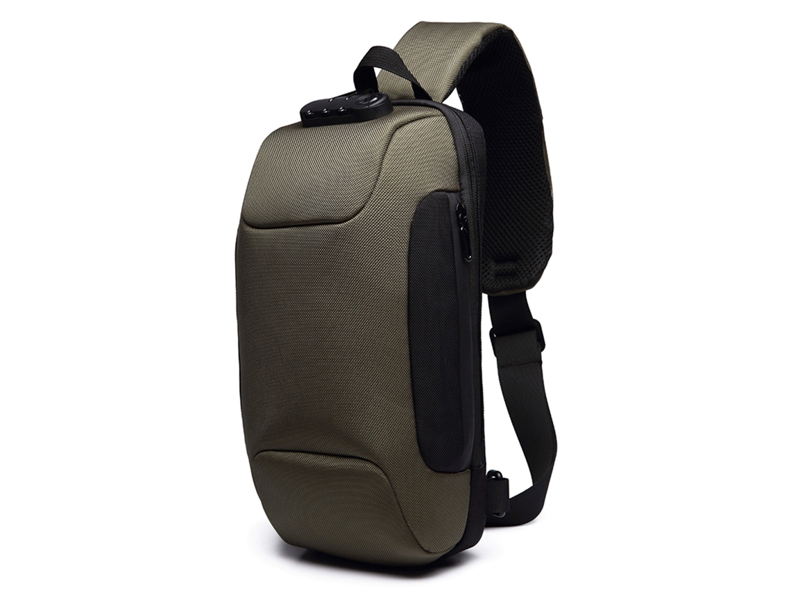 Mochila de hombro impermeable antirrobo Oxford para hombre