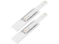 Deslizadores De Cajón De Aluminio Con Rodamientos Duraderos Deslizamiento Suave Para Muebles 70mm