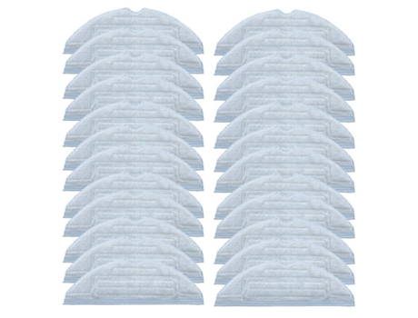 24pcs mop pano para xiaomi t7 t7 plus s7 para roborock aspirador de pó