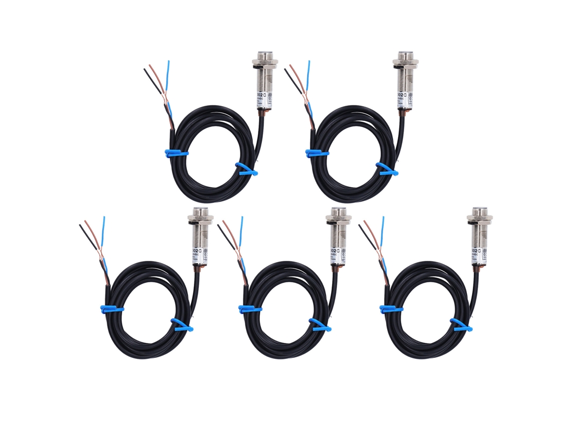 5 Unidades De Sensor De Proximidad Inductivo Npn 5-30vdc Detector Magnético Hall Componente Electrónico