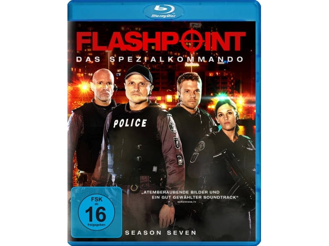Blu-Ray Flashpoint - Das Spezialkommando, Staffel 7 Alemán, Inglés