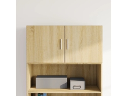 Armario De Pared Madera Ingeniería Roble Sonoma 80x42,5x40 Cm