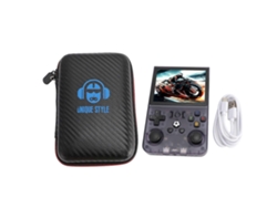 Consola de juegos portátil GOKOCO, 4000 mAh, estilo retro, sistema Linux, pantalla IPS de 3,5 pulgadas, consola de juegos doméstica portátil de bolsillo