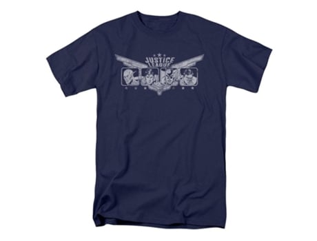 Camiseta ROCKINSTONE Alas de la Justicia de la Liga de la Justicia de América (XXXL)