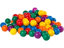 Pack 100 bolas multicolor 6,5 cm diámetro INTEX