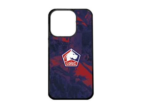 Funda Móvil Oficial Lille Fc para iPhone 15 Pro PHONECASES3D Piel Sintética