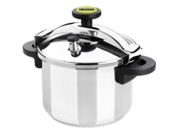 Olla a presión Monix Classica 6L acero inoxidable Ø22cm inducción Olla a presión Monix Classica de 6 litros y Ø22cm. Fabricada en acero inoxidable