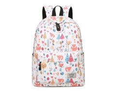 2026-mochila Escolar Impermeable Para Niñas Con Patrón De Zorro Estilo Leisure Bolsa Para Estudiantes