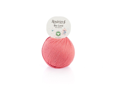Hilo de La ROSARIOS 4 Bio Love 50G Coral Escuro 29 Gots