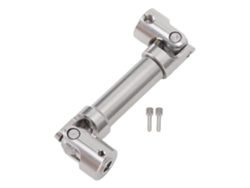 Eje De Transmisión Central Rc Ajustable De Acero Inoxidable, Ligero Y Resistente Al Desgaste, Para Coche Axial Crawler Utb18 Capra 62-77mm De Escala 1/18".