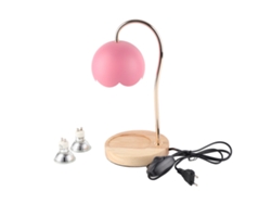 2026-lámpara Calientecera De Velas Aromáticas Con Base De Madera, Regulable, Para Fundir Cera, Lámpara De Mesa Para Dormitorio